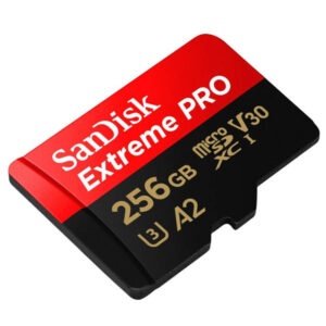 SanDisk Extreme PRO 256GB MicroSDXC UHS‐I geheugenkaart huren